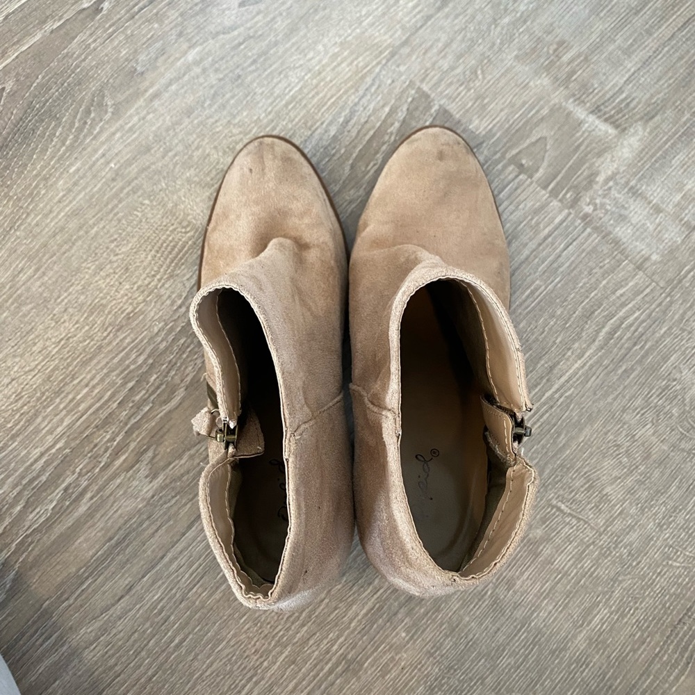 Tan Booties - Picture 4 of 6